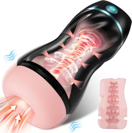 Einseo Hands Free Male Stroker With 3D Realistic Textured